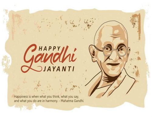 Gandhi Jayanti Celebrations 2020-2021–VPM’s Kannada High School & Junior College, Mulund